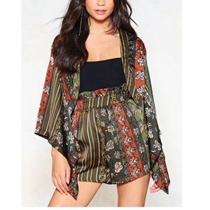 Kimono and Short Set